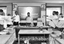 Vigilance Awareness Week : ‘लाच देणार नाही, घेणार नाही, सर्व कामे प्रामाणिकपणे करेन!’; दक्षता जनजागृती सप्ताहानिमित्त जिल्हाधिकारी कार्यालयात शपथ Vigilance Awareness Week : 'लाच देणार नाही, घेणार नाही, सर्व कामे प्रामाणिकपणे करेन!'; दक्षता जनजागृती सप्ताहानिमित्त जिल्हाधिकारी कार्यालयात शपथ