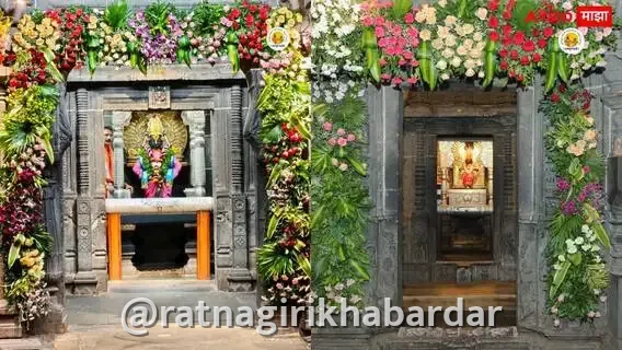 Vitthal Mandir Dasara 2026: श्री विठ्ठल रुक्मिणी मंदिरात विजयादशमीनिमित्त आकर्षक पुष्प सजावट Vitthal Mandir Dasara 2026: श्री विठ्ठल रुक्मिणी मंदिरात विजयादशमीनिमित्त आकर्षक पुष्प सजावट